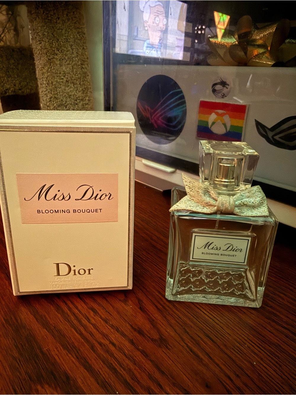 Dior Miss Dior Blooming Bouquet - Soft Pink Bottle with Bow EMPTY